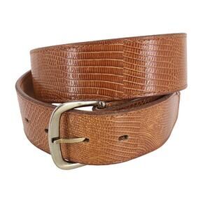 Nocona lizard belt